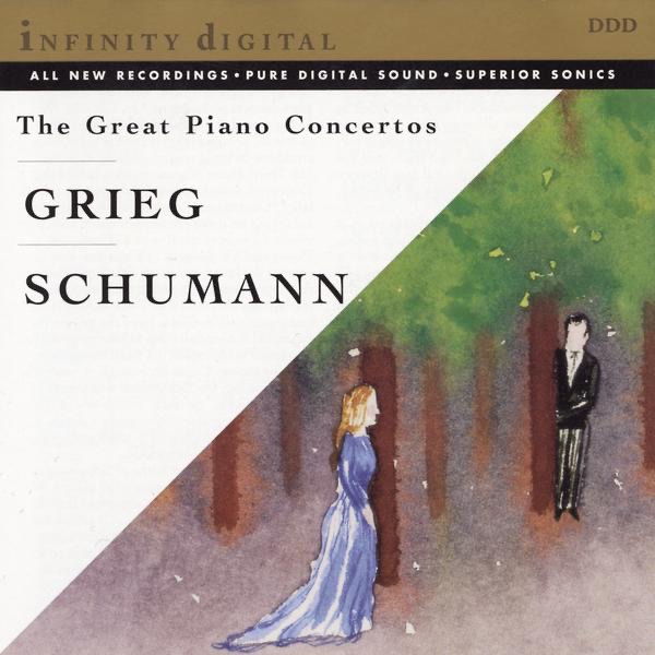 The Great Piano Concertos by Alexander Titov, Tee Min, Igor Urjasch & Orchestra New Philharmony St. Petersburg album cover