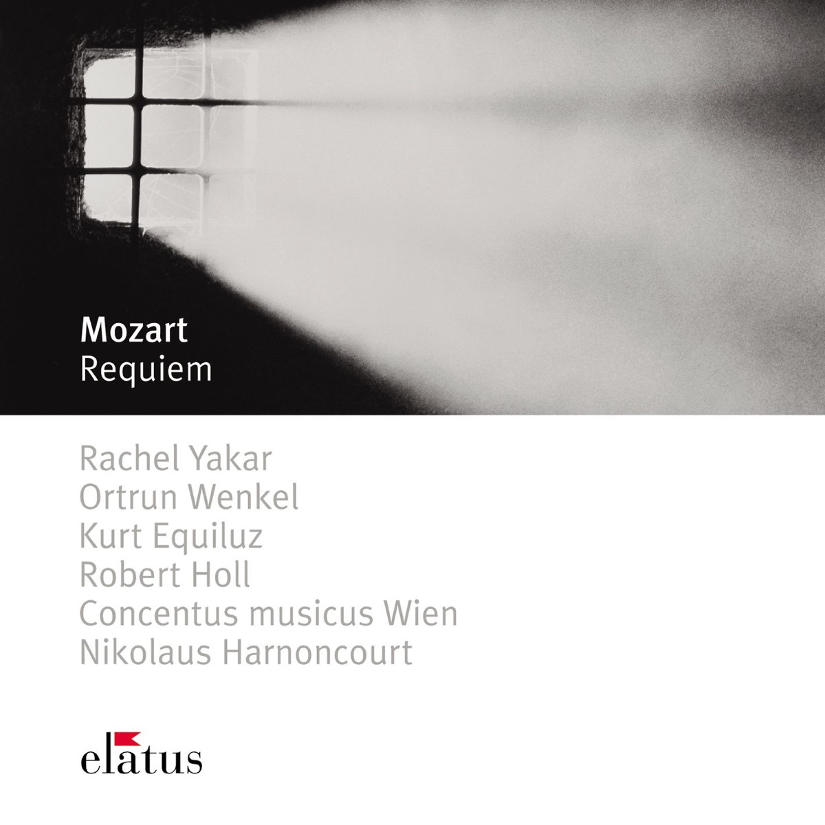 Mozart: Requiem by Concentus Musicus Wien, Kurt Equiluz, Nikolaus Harnoncourt, Ortrun Wenkel, Rachel Yakar & Robert Holl album cover