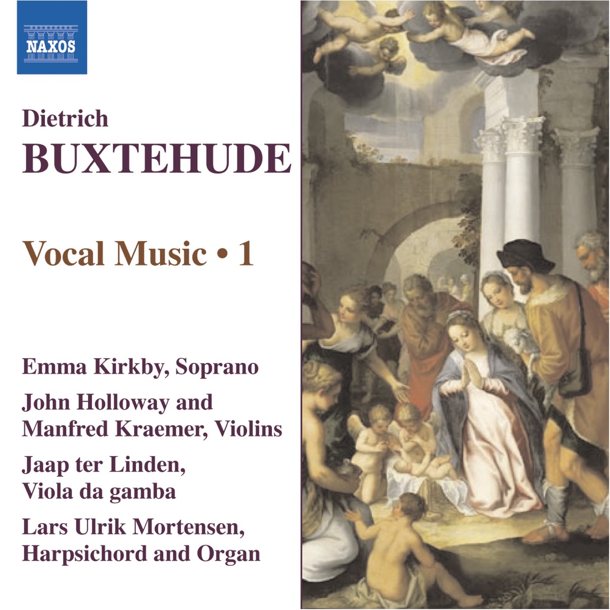 Buxtehude: Vocal Music, Vol. 1 by Dame Emma Kirkby & Lars Ulrik Mortensen album cover