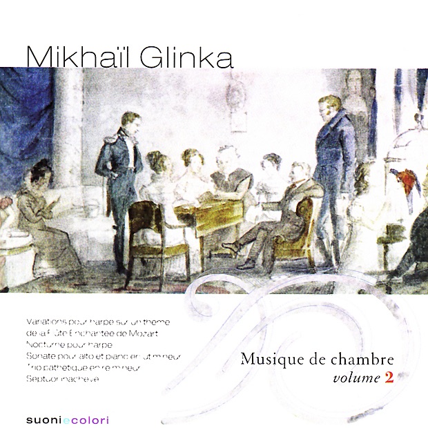 Glinka: Musique de Chambre, Vol. 2 by Alexandre Brussilovsky, Jean-Pierre Arnaud & Michel Lethiec album cover