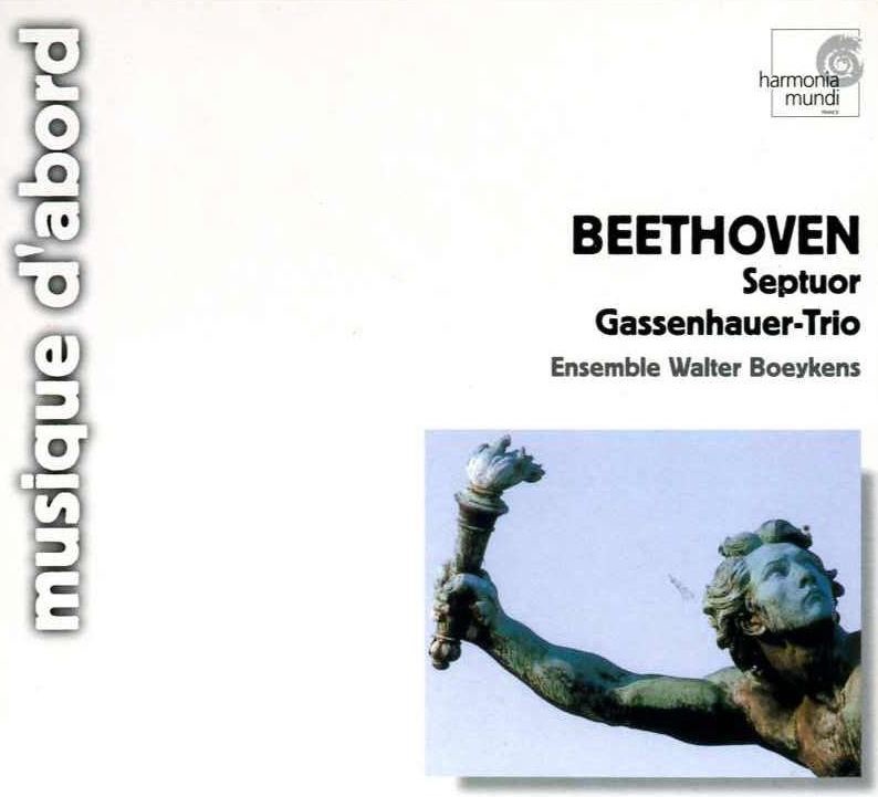 Beethoven: Septet, Op. 20, Gassenhauer-Trio by Ensemble Walter Boeykens album cover