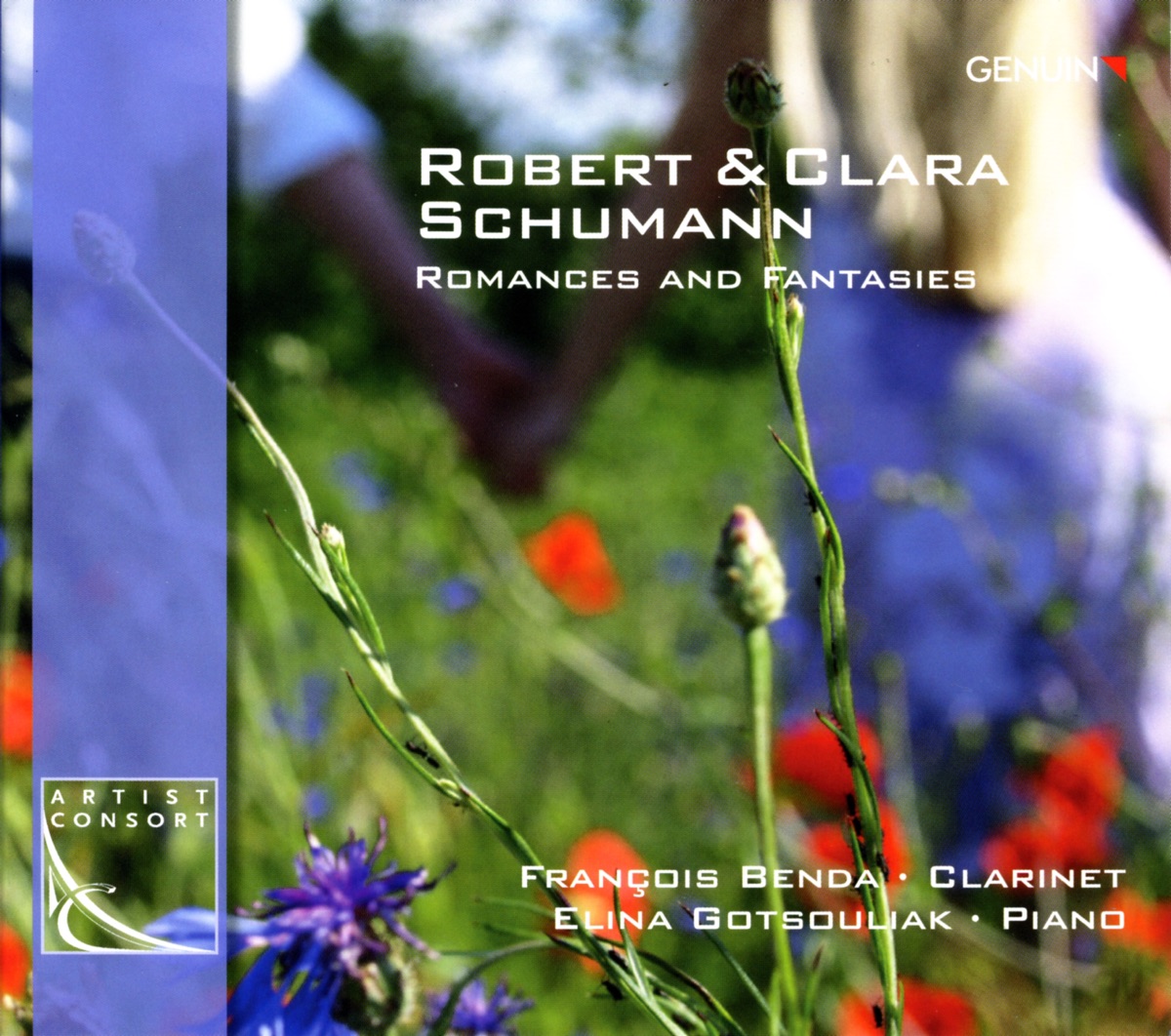 Schumann, Robert - Schumann, Clara Romances and Fantasies by Francois Benda & Elina Gotsouliak album cover