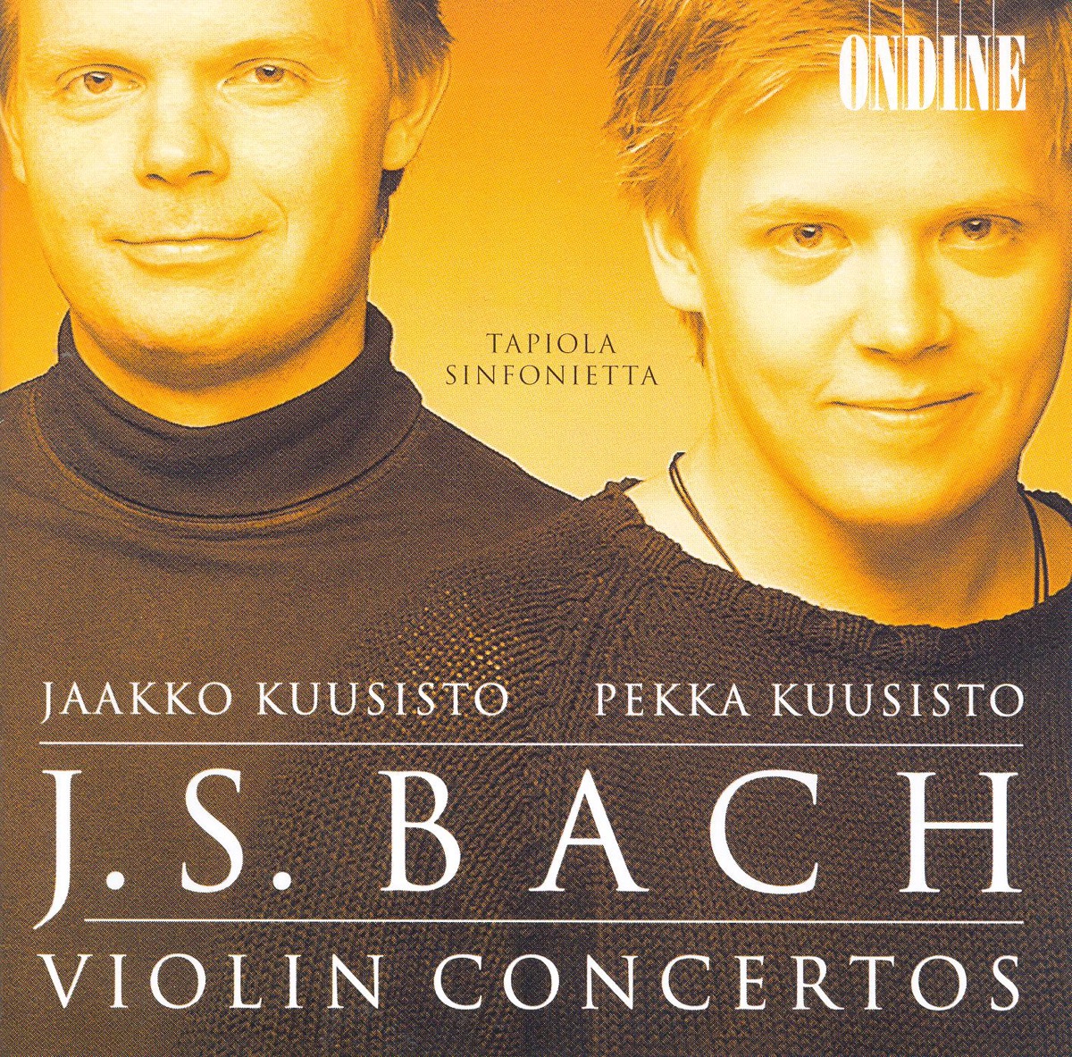 Bach: Violin Concertos by Jaakko Kuusisto, Pekka Kuusisto & Tapiola Sinfonietta album cover