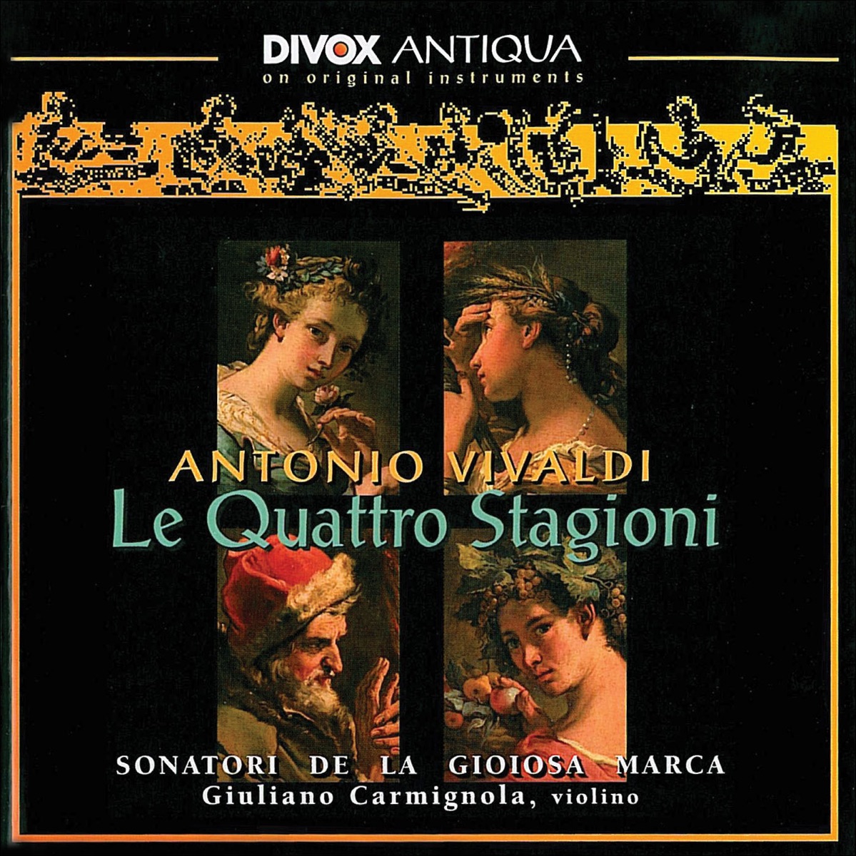 Vivaldi: 4 Seasons (The) (Sonatori de la Gioiosa Marca) by Sonatori de la Gioiosa Marca & Giuliano Carmignola album cover