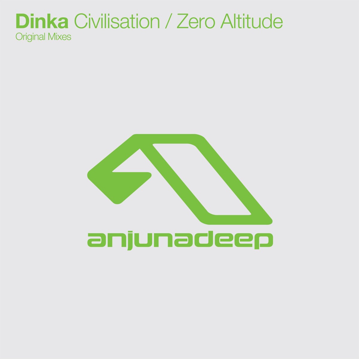 Civilisation / Zero Altitude by Dinka album cover