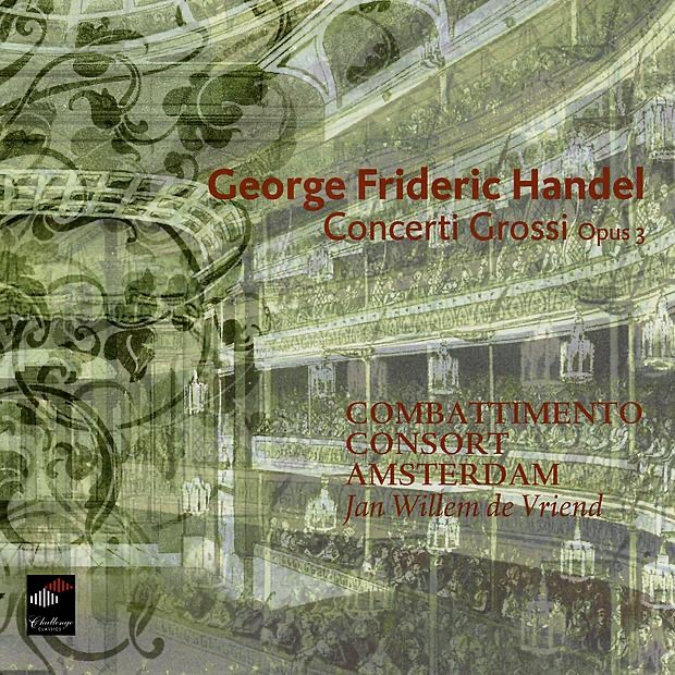 Handel: Concerti Grossi, Op. 3 by Combattimento Consort Amsterdam & Jan Willem de Vriend album cover