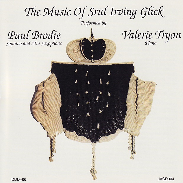Glick: Works for Saxophone & Piano by Paul Brodie & Valerie Tryon album cover