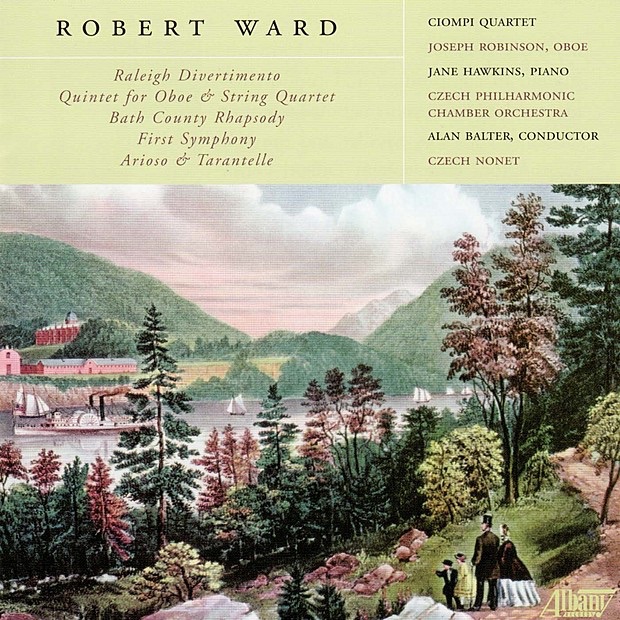 First Symphony by Czech Philharmonic Chamber Orchestra, The Ciompi Quartet, Czech Nonet & Alan Balter album cover