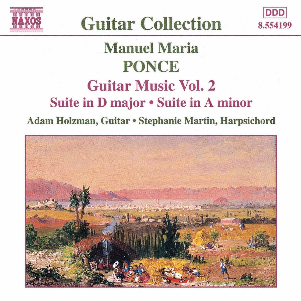 Ponce: Guitar Music, Vol. 2 by Adam Holzman album cover