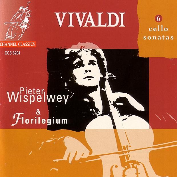 Vivaldi: 6 Cello Sonatas by Florilegium & Pieter Wispelwey album cover