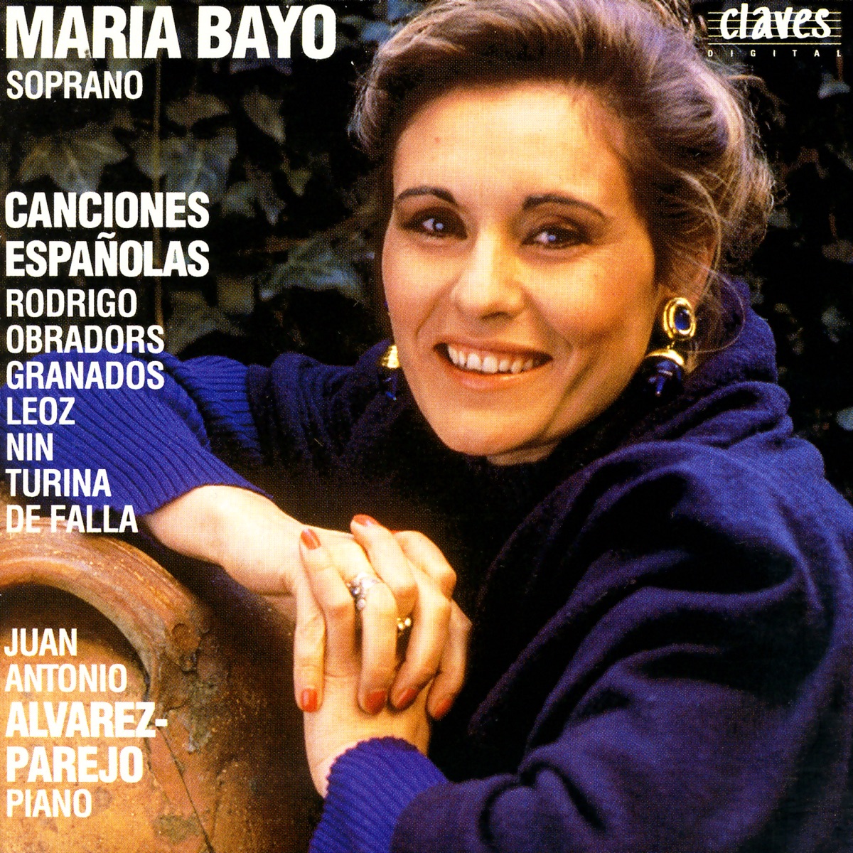 Canciones Españolas by Juan Antonio Alvarez-Parejo & María Bayo album cover