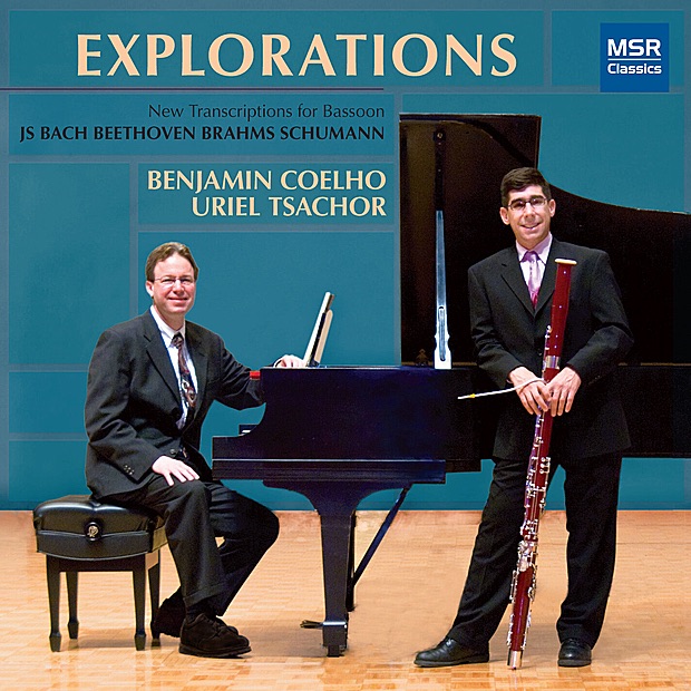 Explorations: New Transcriptions for Bassoon by Benjamin Coelho & Uriel Tsachor album cover