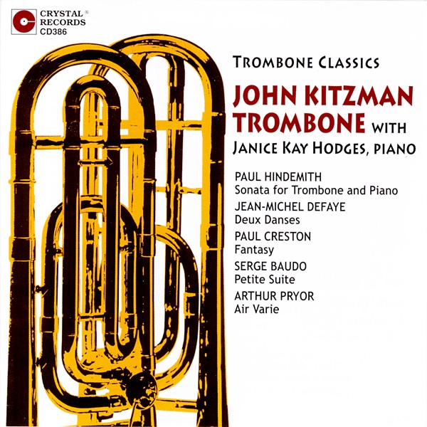 Trombone Classiscs by John Kitzman & Janice Kay Hodges album cover