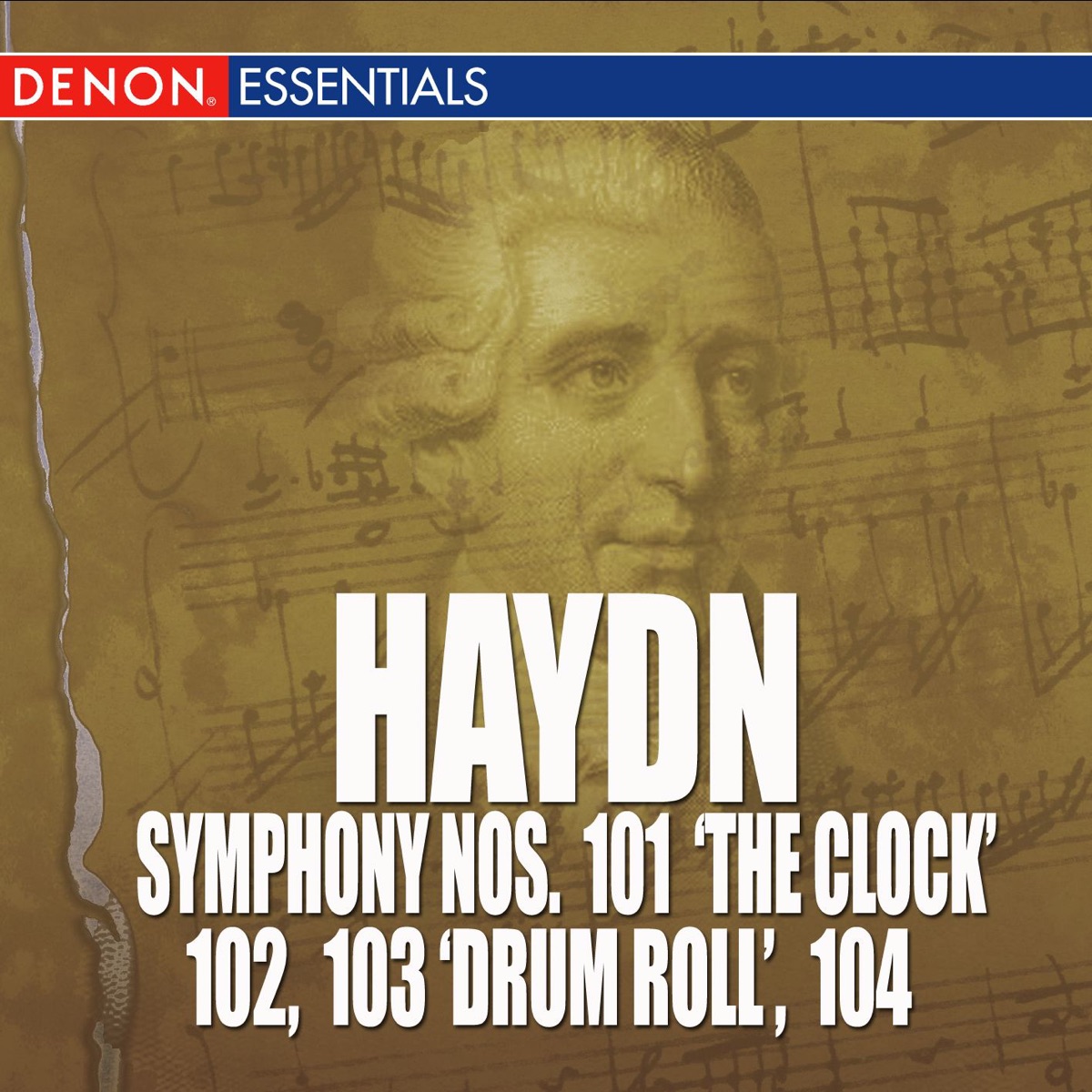 Haydn: Symphony Nos. 101 'The Clock', 102, 103 'Drum Roll' & 104 by Nürnberg Symphony Orchestra & Zsolt Deaky album cover