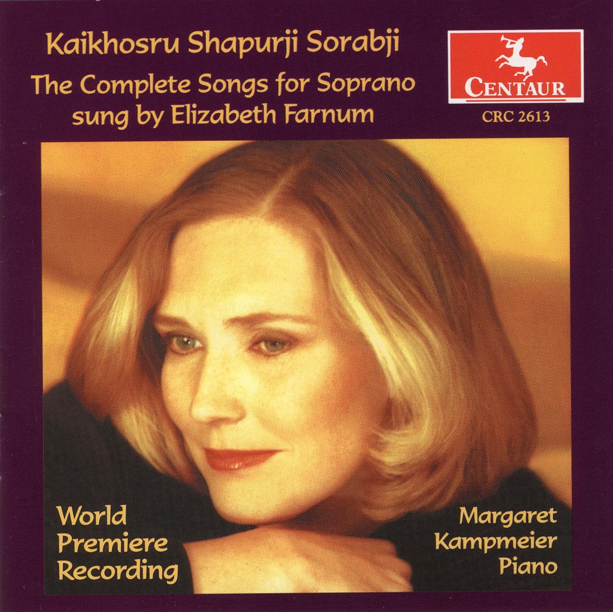 Sorabji, K.S.: Vocal Music (The Complete Songs for Soprano) by Elizabeth Farnum & Margaret Kampmeier album cover