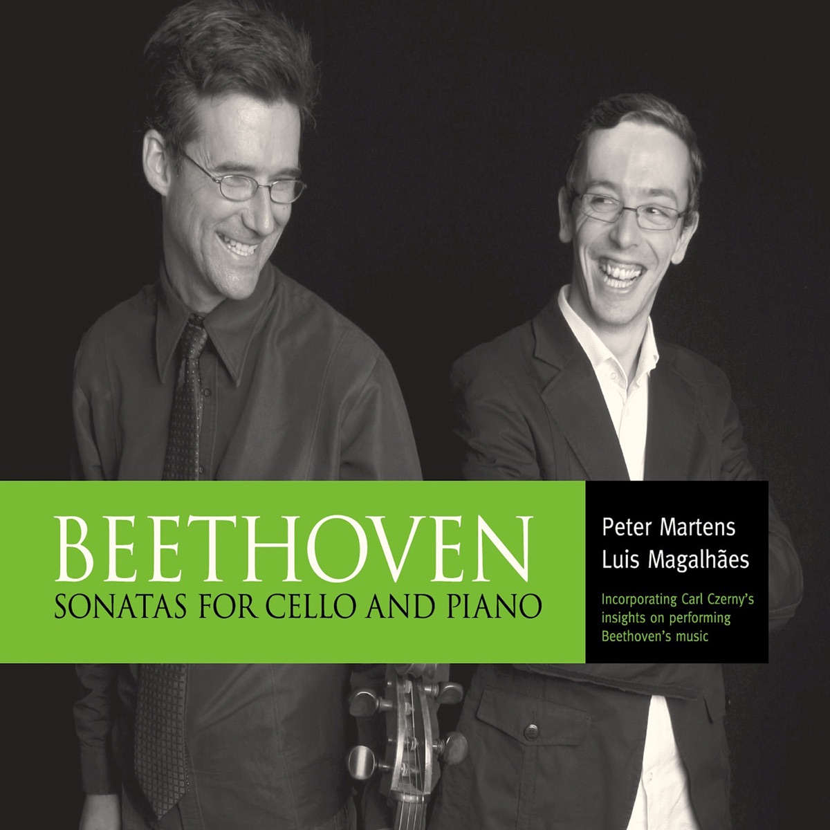 Beethoven: Sonatas for Cello and Piano by Peter Martens & Luis Magalhães album cover