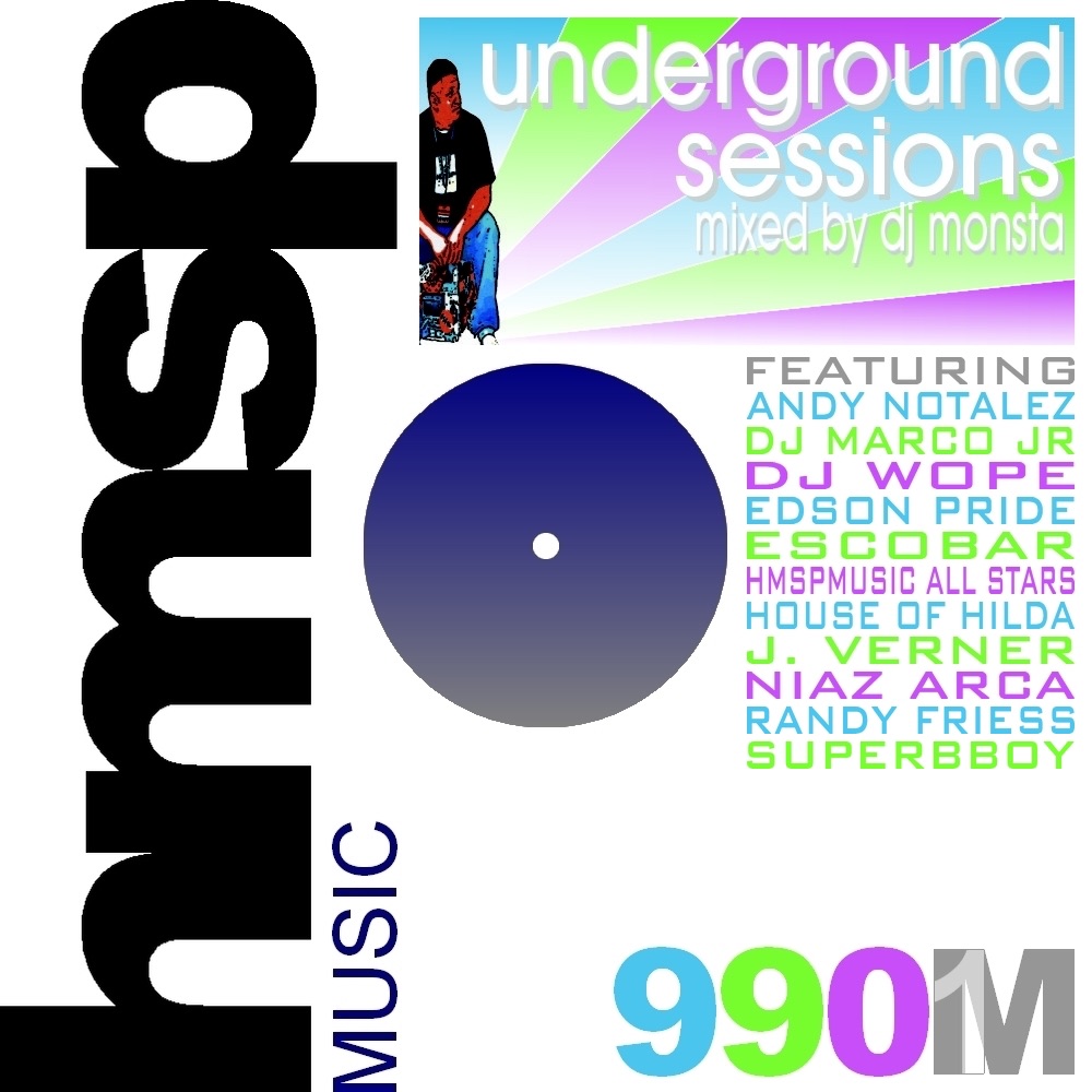 Various - Underground Sessions (Unmixed) by Escobar, Niaz Arca, Andy Notalez, Edson Pride, SuperbBoy, HMSPmusic All-Stars, DJ Wope, House Of Hilda, Randy Friess, DJ Marco Jr. & J. Verner album cover