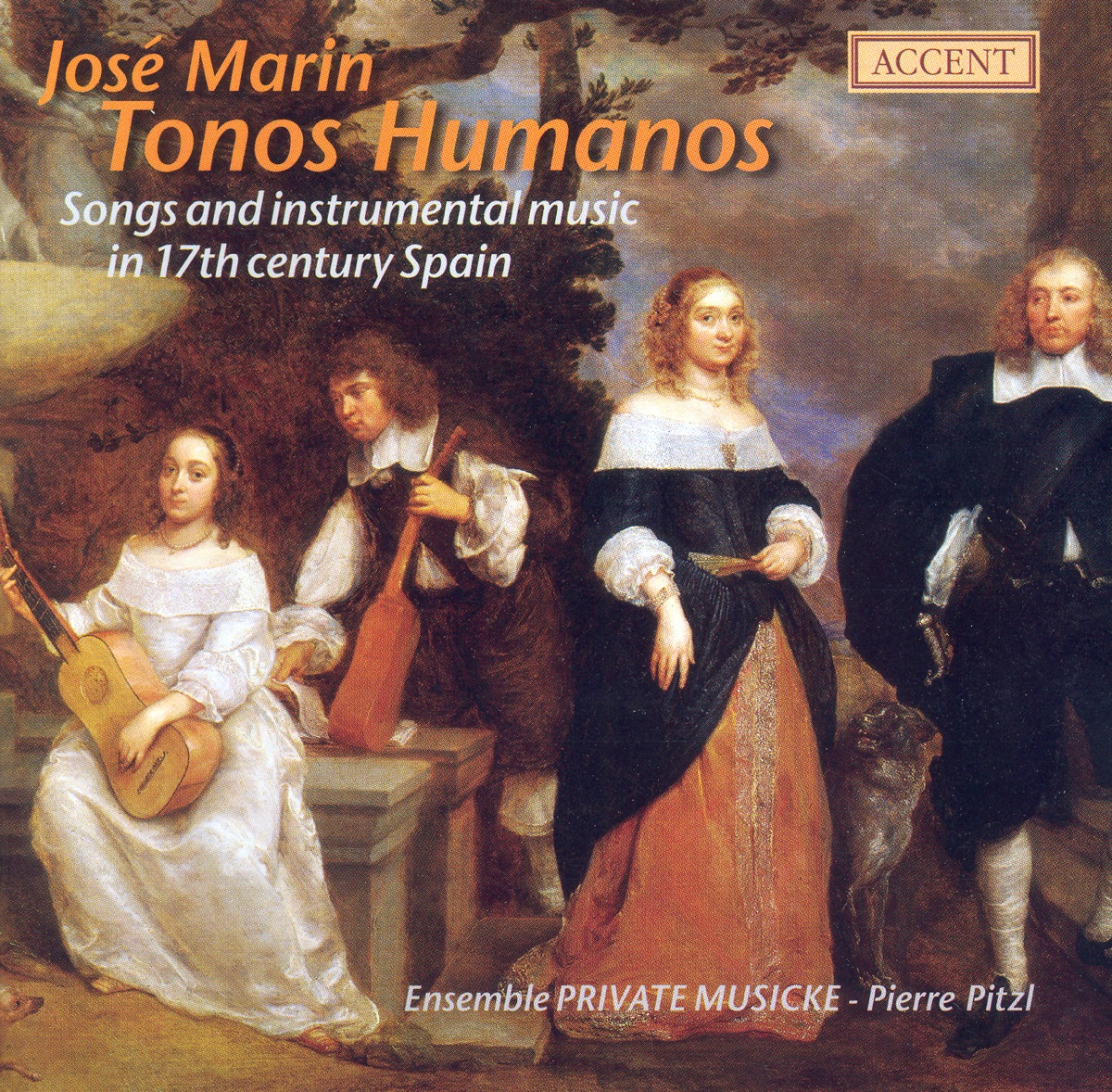 Songs and Instrumental Music in 17th Century Spain by Pierre Pitzl & Private Musicke album cover