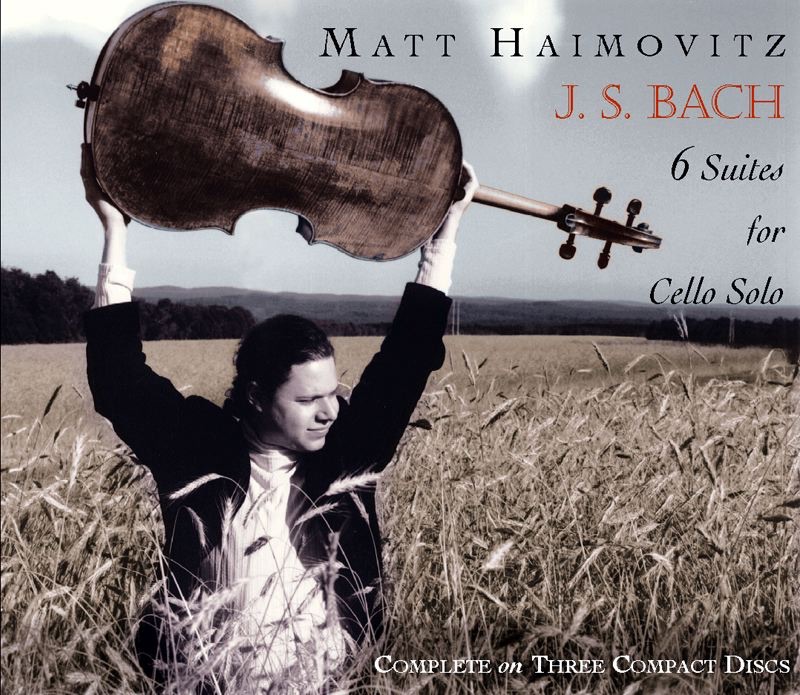 Bach: 6 Suites for Cello Solo by Matt Haimovitz album cover