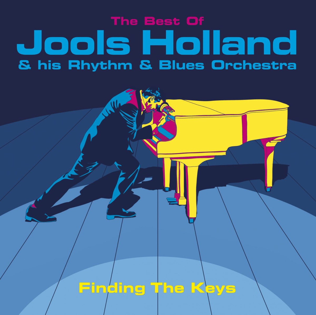 Finding the Keys - The Best of Jools Holland & His Rhythm & Blues Orchestra by Jools Holland & His Rhythm & Blues Orchestra album cover