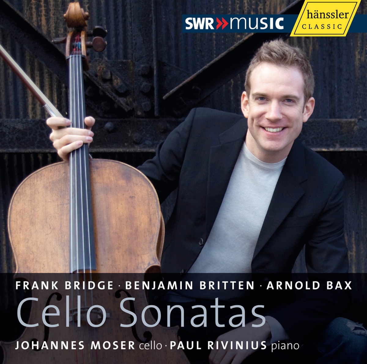 Bridge, Britten and Bax: Cello Sonatas by Johannes Moser album cover