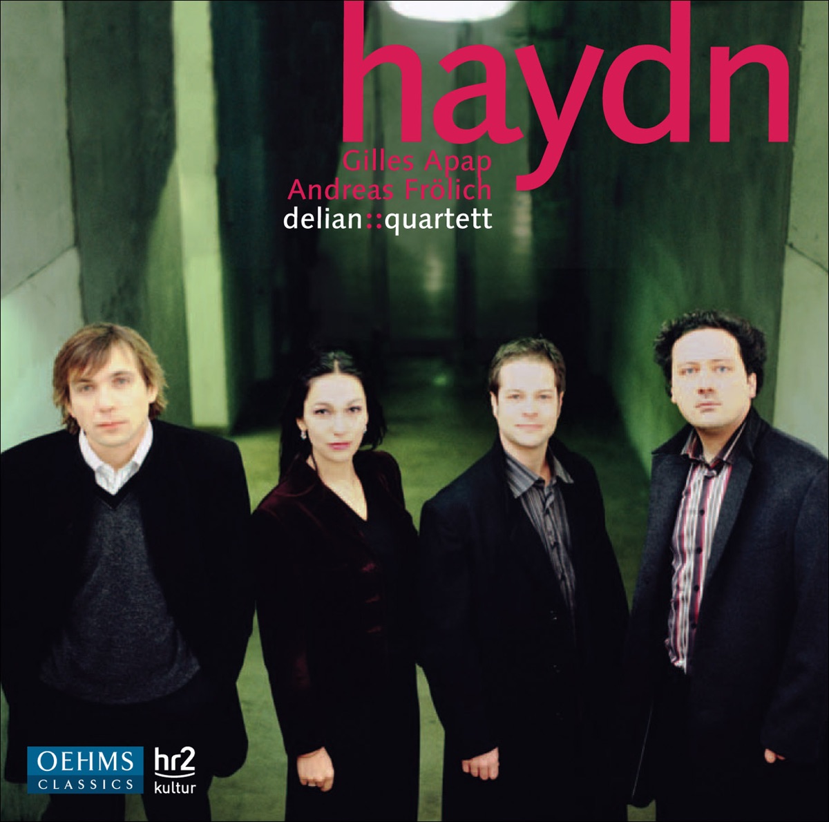 Haydn - Delian::Quartet, Gilles Apap, Andreas Frölich by Delian::Quartet, Andreas Frolich & Gilles Apap album cover