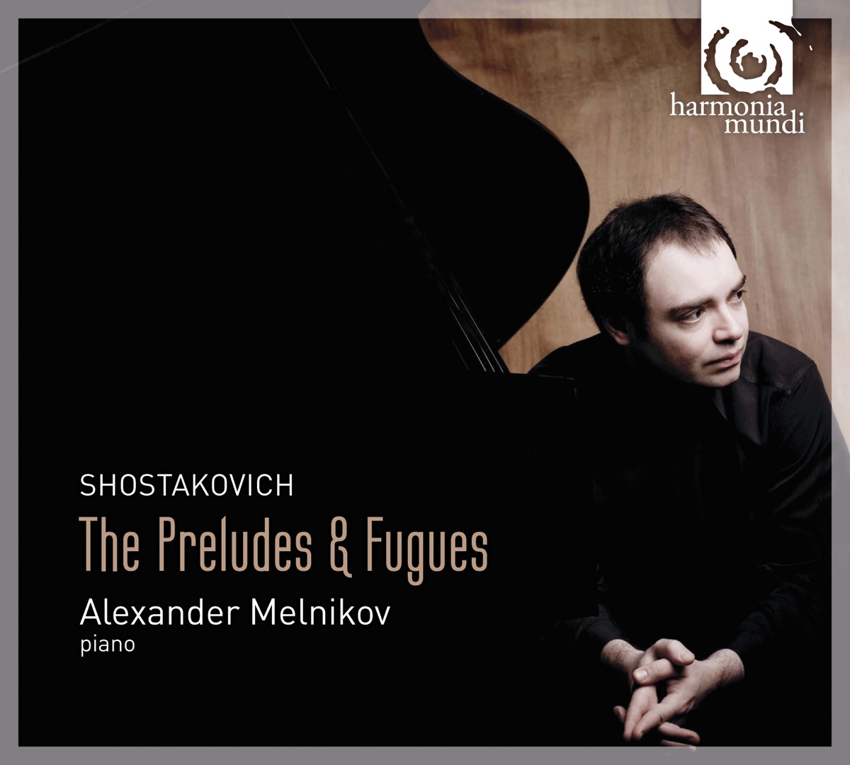 Shostakovich: 24 Preludes & Fugues by Alexander Melnikov album cover