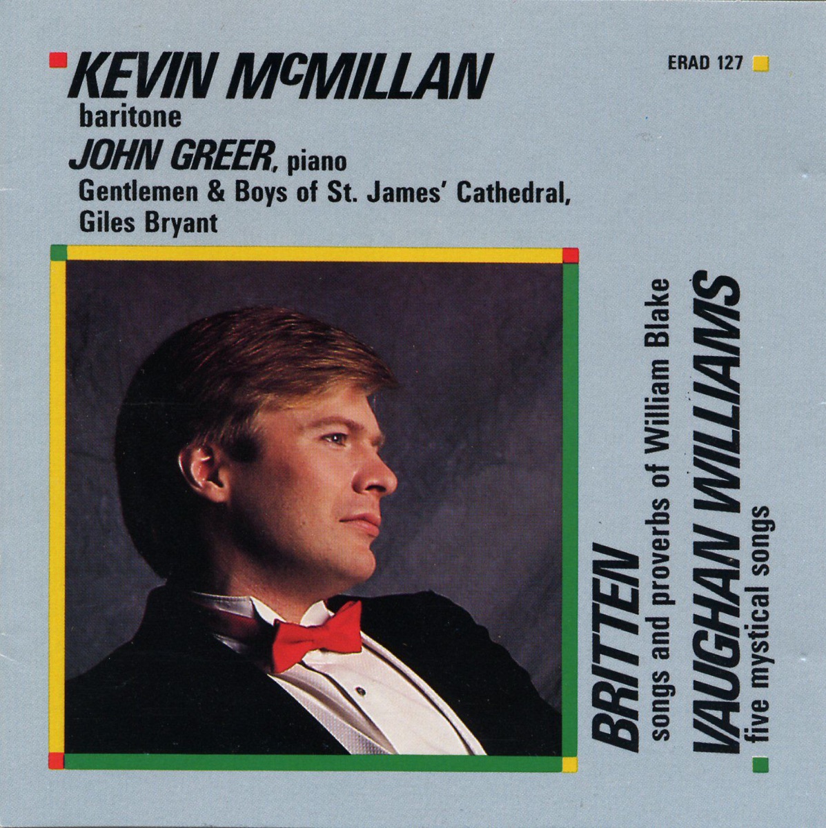 Britten and Vaughan Williams by Kevin McMillan album cover