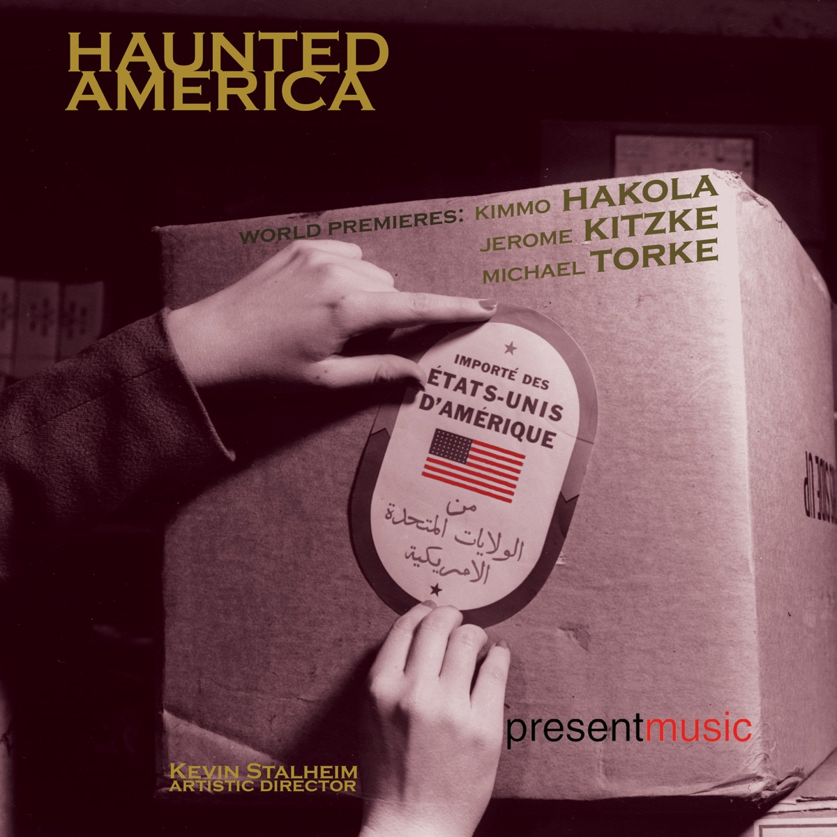 Haunted America by Present Music Ensemble album cover