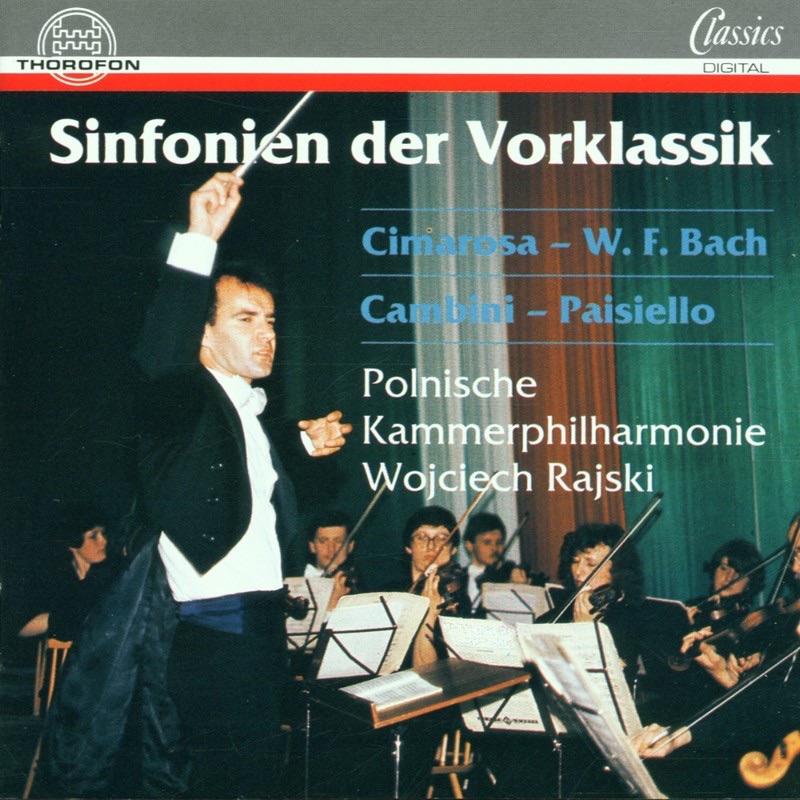 Sinfonien Der Vorklassik by Polnische Kammerphilharmonie & Wojciech Rajski album cover