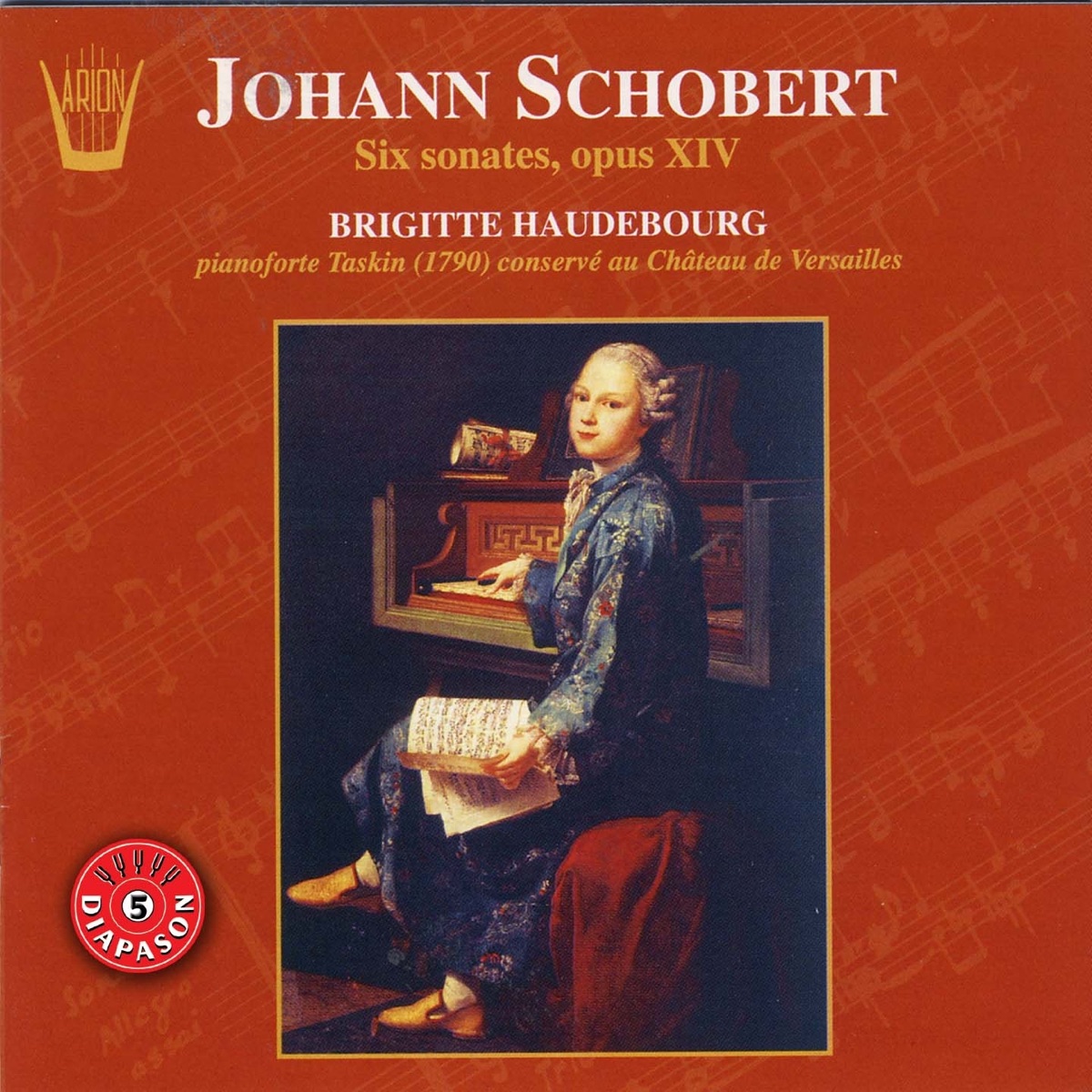 Schobert : 6 Sonates dédiées à Mme de la Valette, Op. 14 by Brigitte Haudebourg album cover