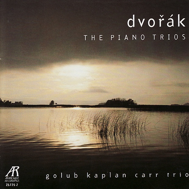 Dvořák: the Piano Trios by Golub Kaplan Carr Trio album cover