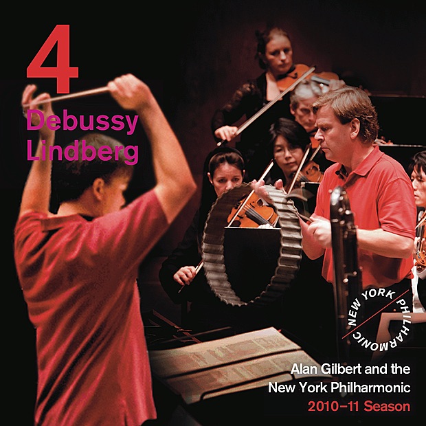 Debussy: Prelude to the Afternoon of a Faun - Lindberg: Kraft by New York Philharmonic & Alan Gilbert album cover