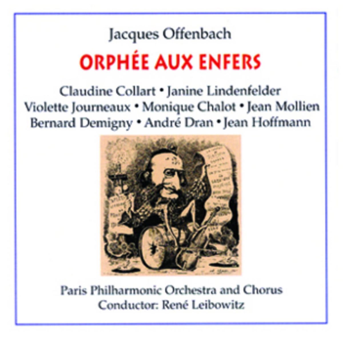 Orpheus In The Underworld by René Leibowitz album cover