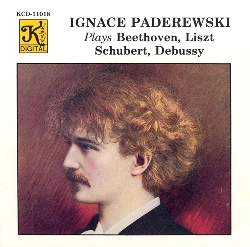 Ignace Paderewski Plays Beethoven, Liszt, Schubert and Debussy by Ignacy Jan Paderewski album cover