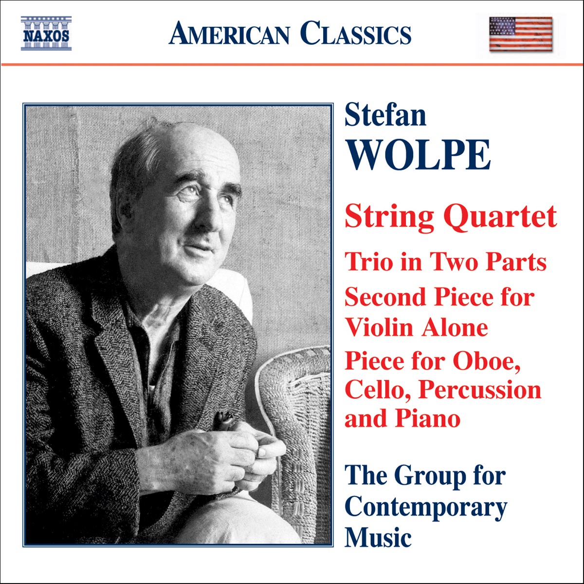Wolpe: Chamber Music by The Group for Contemporary Music album cover