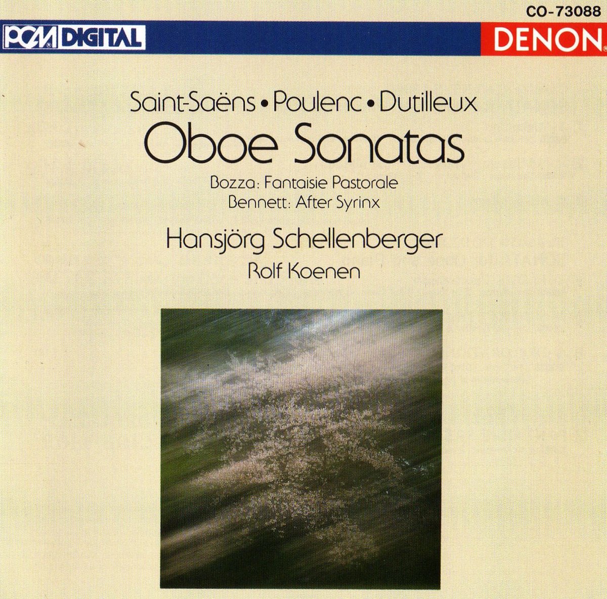 Oboe Sonatas by Hansjörg Schellenberger & Rolf Koenen album cover