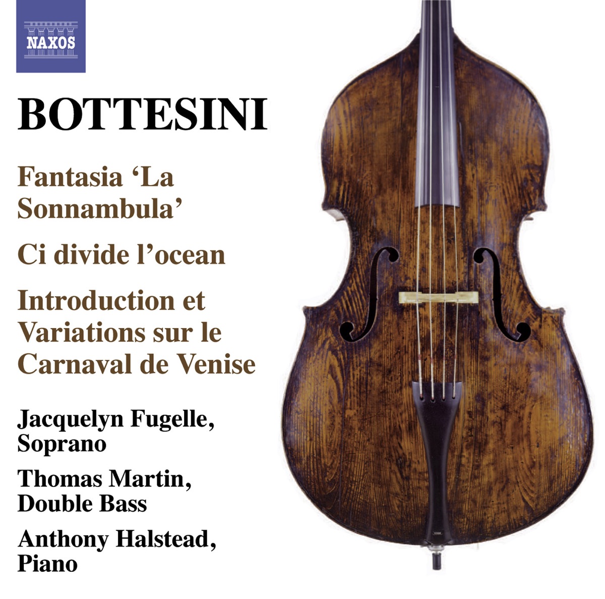 The Bottesini Collection, Vol. 4 by Anthony Halstead, Thomas Martin & Jacquelyn Fugelle album cover