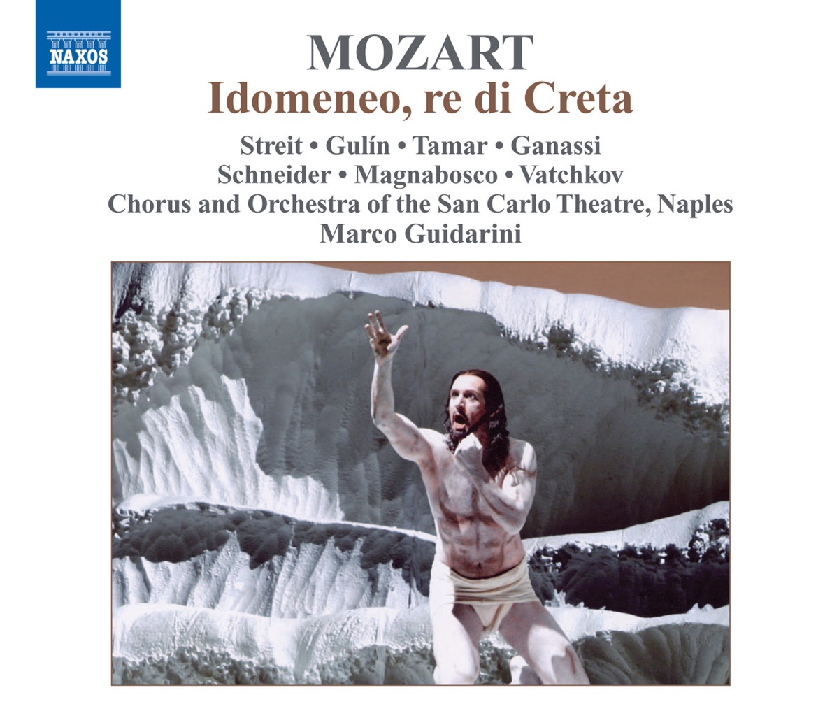 Mozart, W.A.: Idomeneo by Sonia Ganassi, San Carlo Theatre Chorus, Marco Guidarini, San Carlo Theatre Orchestra, Kurt Streit, Iano Tamar, Deyan Vatchkov, Jörg Schneider, Angeles Blancas Gulin, Dario Magnabosco, Antonietta Bellone, Lucia Gaeta, Carmine Durante & Carmine Mennella album cover