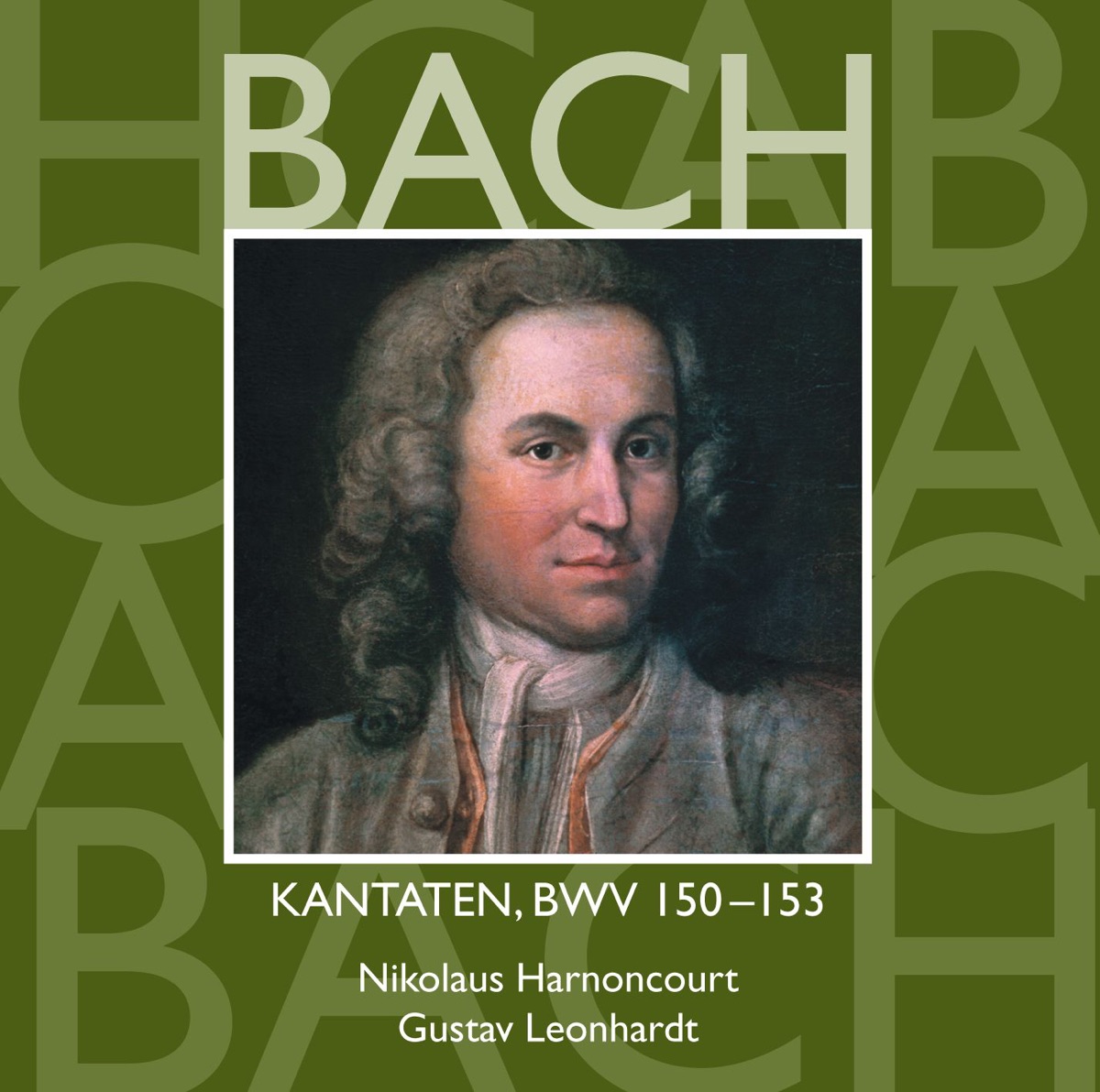 Bach, JS: Sacred Cantatas, BWV Nos. 150 - 153 by Ansgar Pfeiffer, Christoph Wegmann, Collegium Vocale Gent, Concentus Musicus Wien, Gerhard Schmidt-Gaden, Gustav Leonhardt, Hanover Boys' Choir, Heinz Hennig, Kurt Equiluz, Leonhardt-Consort, Max van Egmond, Nikolaus Harnoncourt, Philippe Herreweghe, Sebastian Hennig, Stefan Rampf, Thomas Hampson & Tölzer Knabenchor album cover