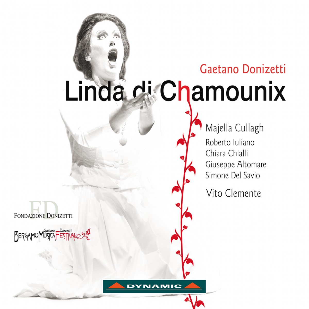 Donizetti: Linda di Chamounix by Bergamo Musica Festival Orchestra, Simone Del Savio, Giuseppe Altomare, Roberto Iuliano, Alessandra Fratelli, Vito Clemente, Maurizio Leoni, Chiara Chialli, Bergamo Musica Festival Chorus, Livio Scarpellini & Majella Cullagh album cover