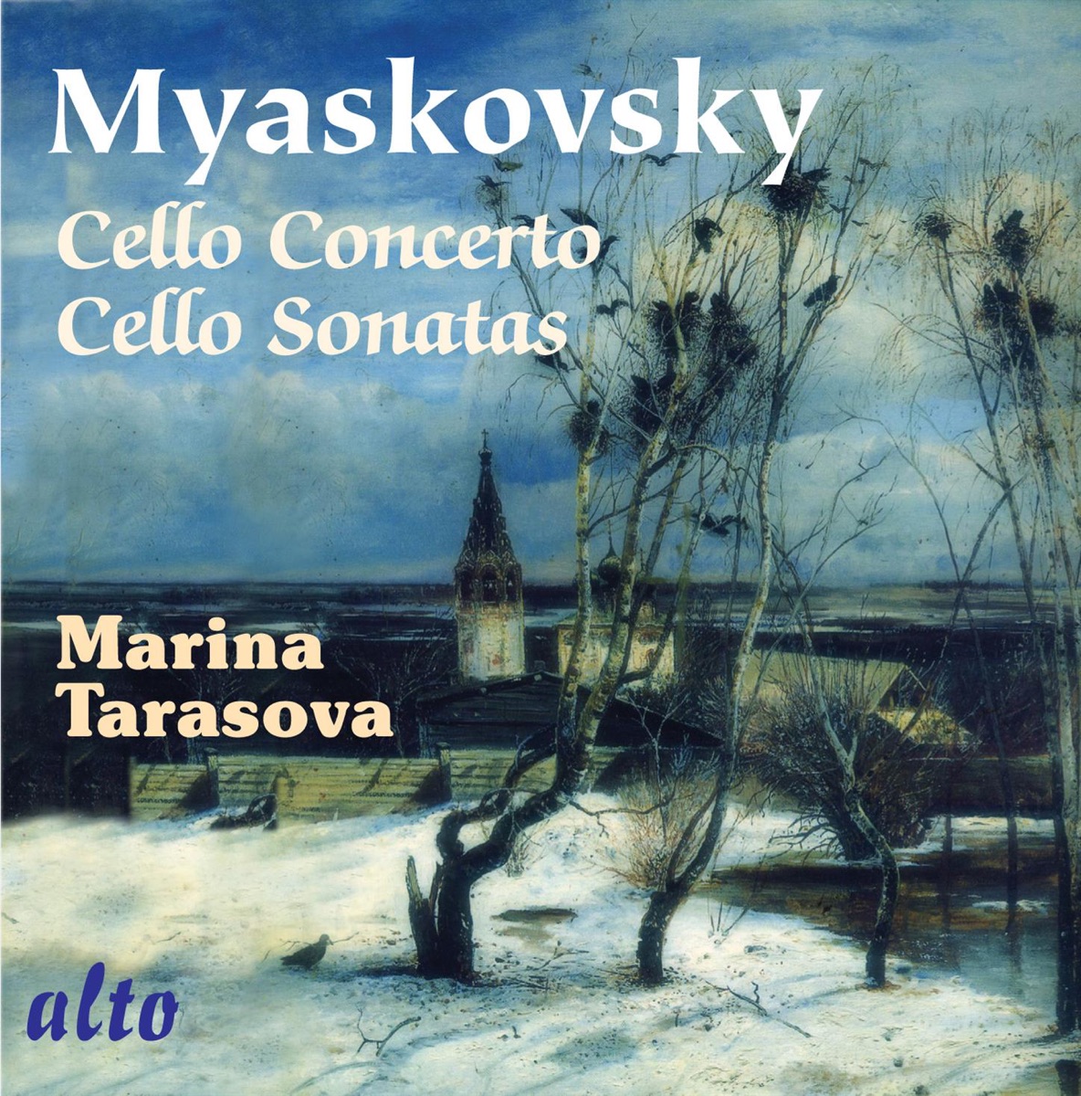 Myaskovsky: Cello Works by Moscow New Opera Orchestra, Alexander Polezhaev, Marina Tarasova & Yevgeny Samoilov album cover