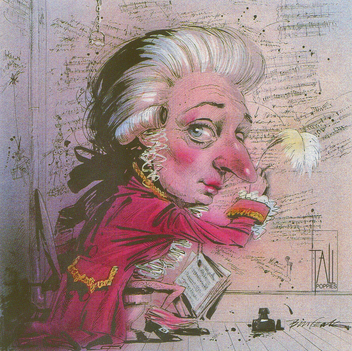 Mozart Unexpurgated by The Song Company & Geoffrey Lancaster album cover