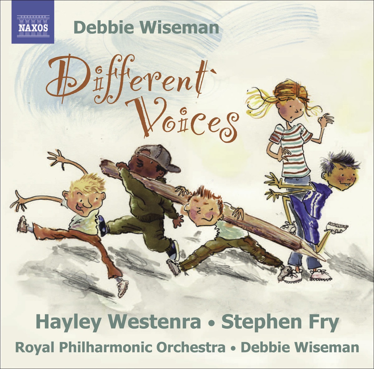 Wiseman: Different Voices by Hayley Westenra, Stephen Fry & Royal Philharmonic Orchestra album cover