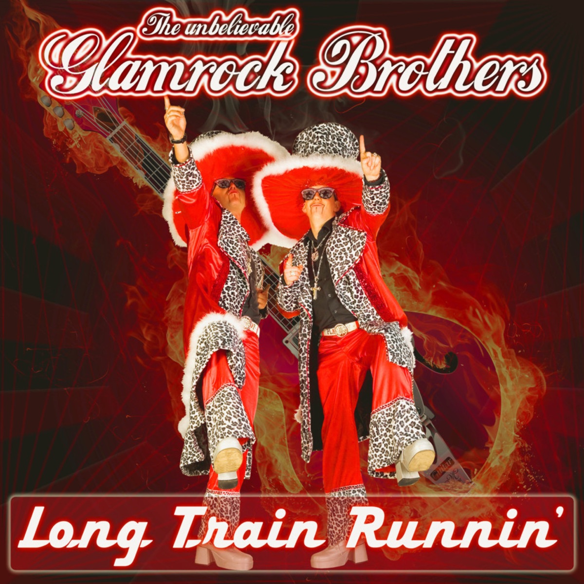 Long Train Runnin' by Glamrock Brothers album cover