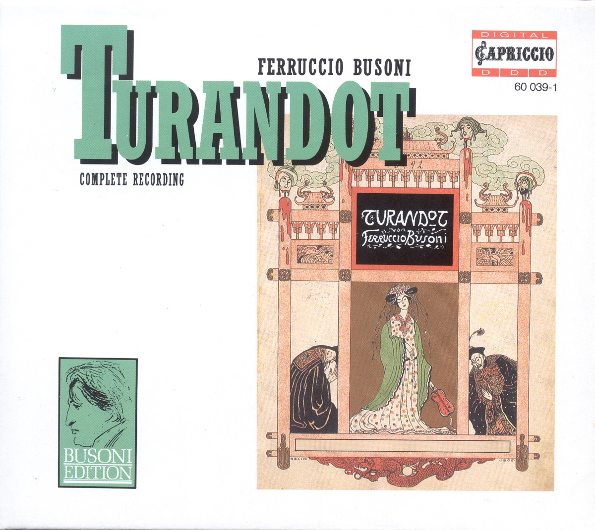 Busoni: Turandot by Rene Pape, Gerd Albrecht, Rundfunk-Sinfonieorchester Berlin, RIAS Kammerchor, Celina Lindsley, Linda Plech & Friedrich Molsberger album cover