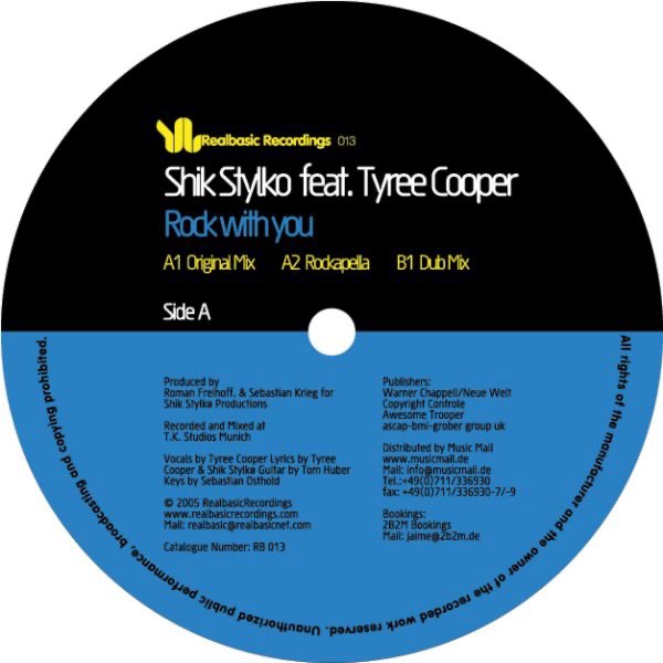 Rock With You (feat. Tyree Cooper) - EP by Shik Stylko album cover