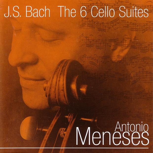 Bach: The 6 Cello Suites by Antonio Meneses album cover