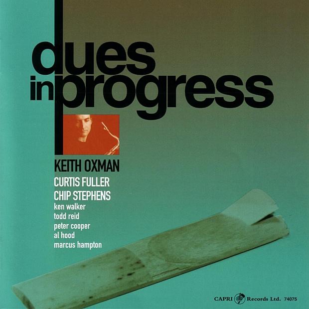 Dues In Progress by Keith Oxman album cover