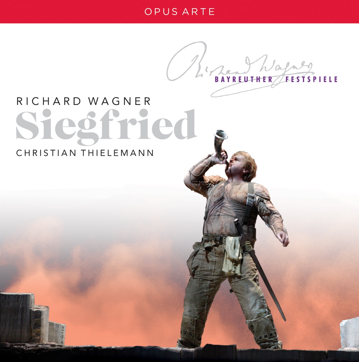 Wagner: Siegfried by Stephen Gould, Gerhard Siegel, Linda Watson, Andrew Shore, Christa Mayer, Albert Dohmen, Robin Johannsen, Hans-Peter Konig, Bayreuth Festival Orchestra & Christian Thielemann album cover